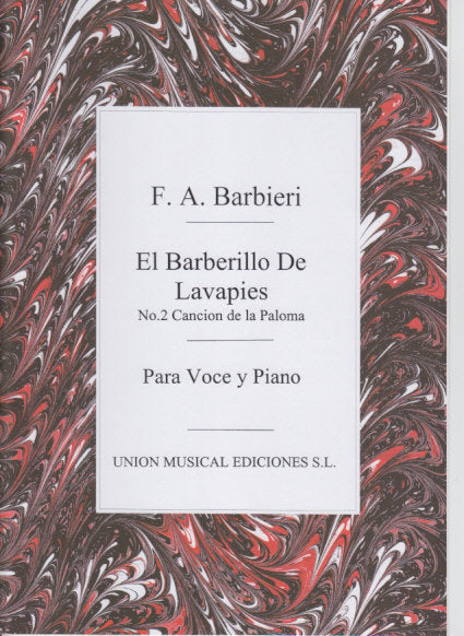 Barbieri, Cancion de la Paloma (UME)