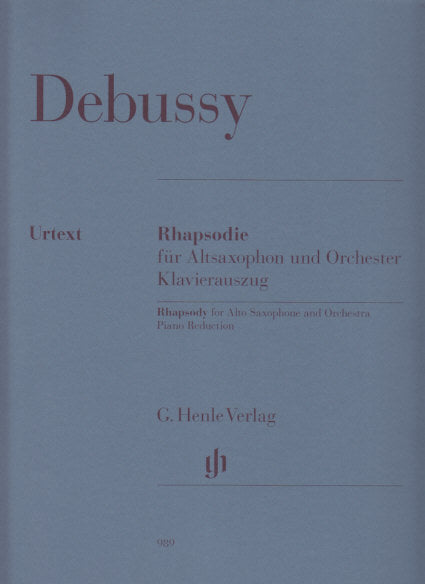 Debussy, Rhapsodie L 104(98) (Henle)