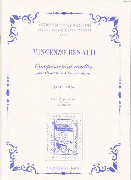 Benatti, Composizioni inedite 3 (Armelin Musica)