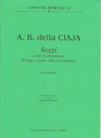 Della Ciaja, Saggi e alti Contrappunti (Armelin Musica)