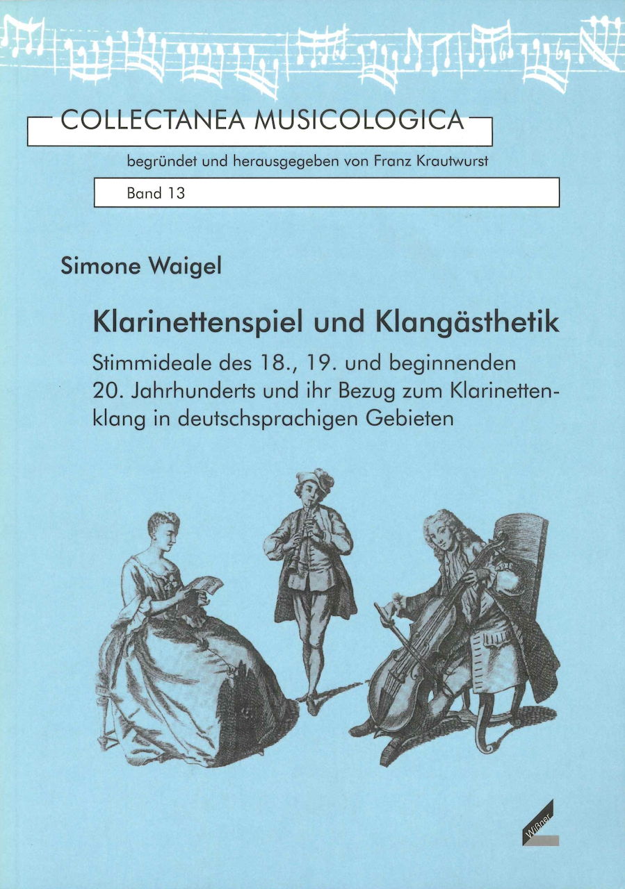 Waigel, Klarinettenspiel und Klangasthet (Wissner)
