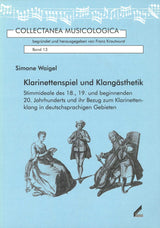 Waigel, Klarinettenspiel und Klangasthet (Wissner)