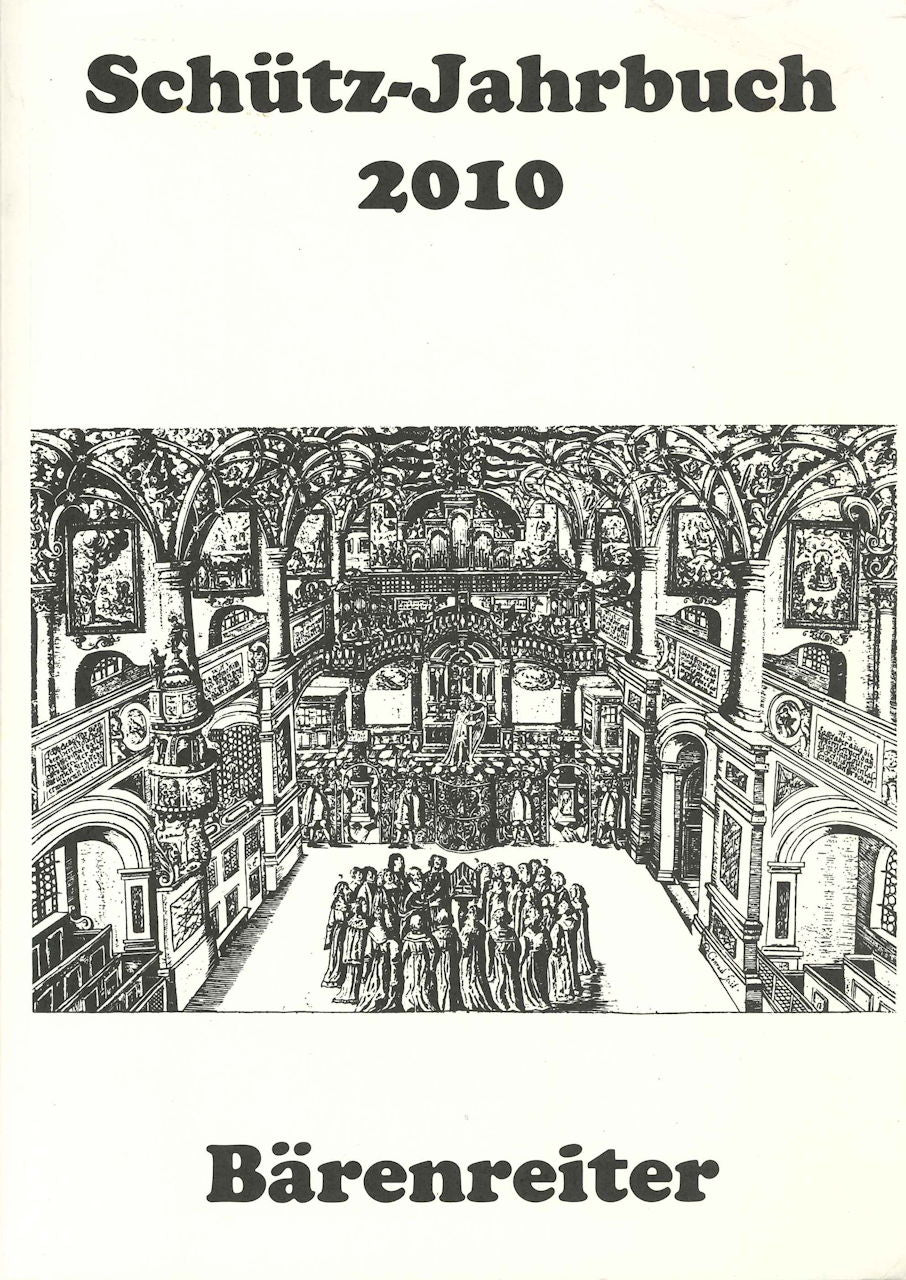 Schutz-Jahrbuch 2010 (Barenreiter)