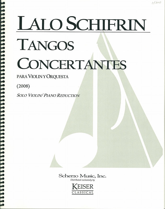 Schifrin, Tangos concertantes (Lauren Keiser)