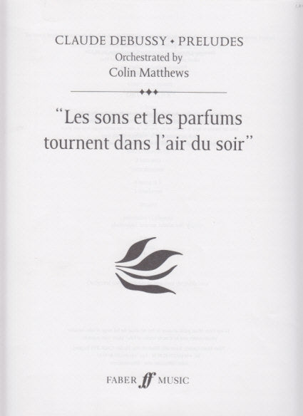 Debussy, Prelude 1/4 Sons et les parfums (Faber Music)