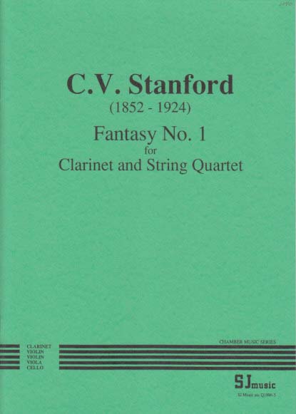 Stanford, Fantasy No. 1 (Cl,2Vn,Va,Vc) (SJ Music)