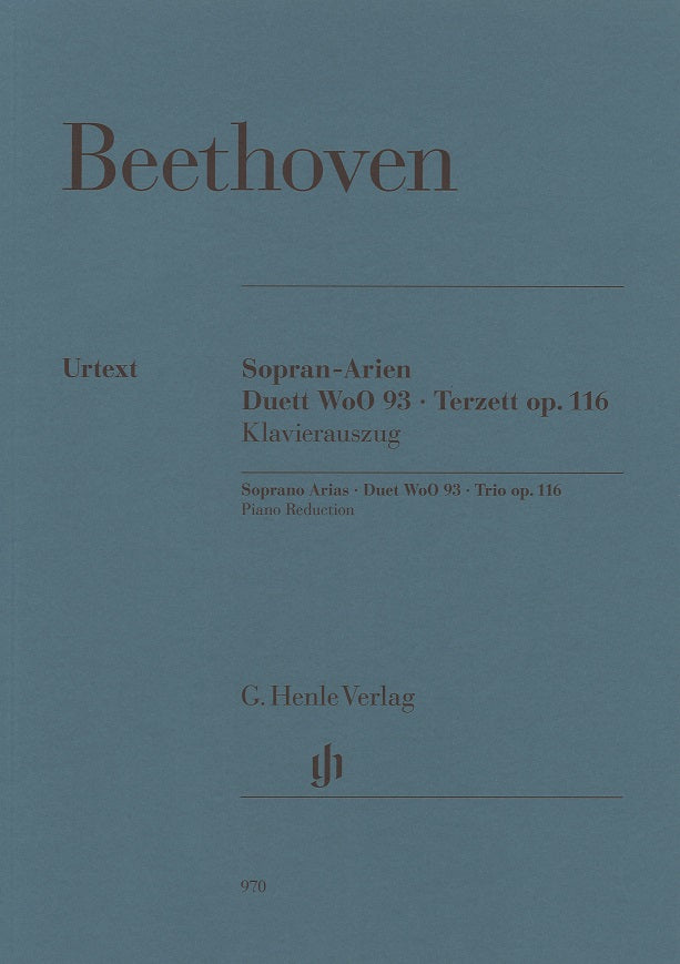 Beethoven, Sopran-Arien, Duett, Terzett (Henle)