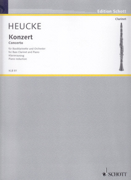 Heucke, Concerto op. 33 (BcCl,Pf) (Schott)