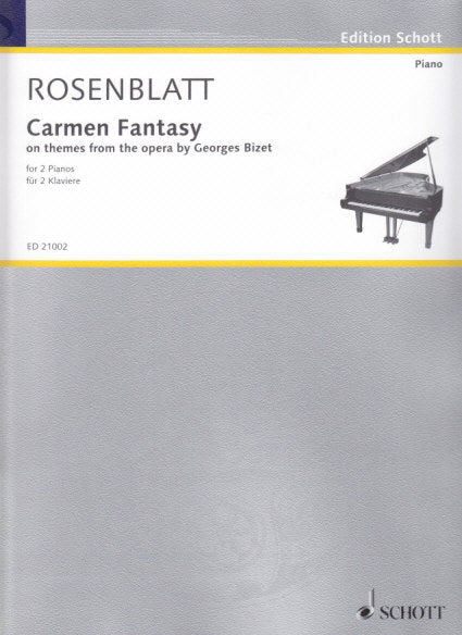 Rosenblatt, Carmen Fantasy (2Pf) (Schott)