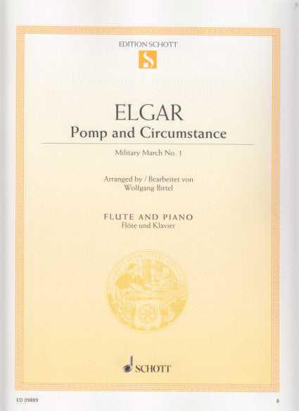 Elgar, Pomp and Circumstance No. 1 (Schott)