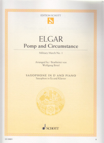 Elgar, Pomp and Circumstance No. 1 (Schott)