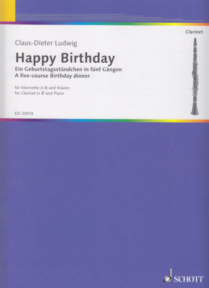 Ludwig, Happy Birthday (Cl,Pf) (Schott)