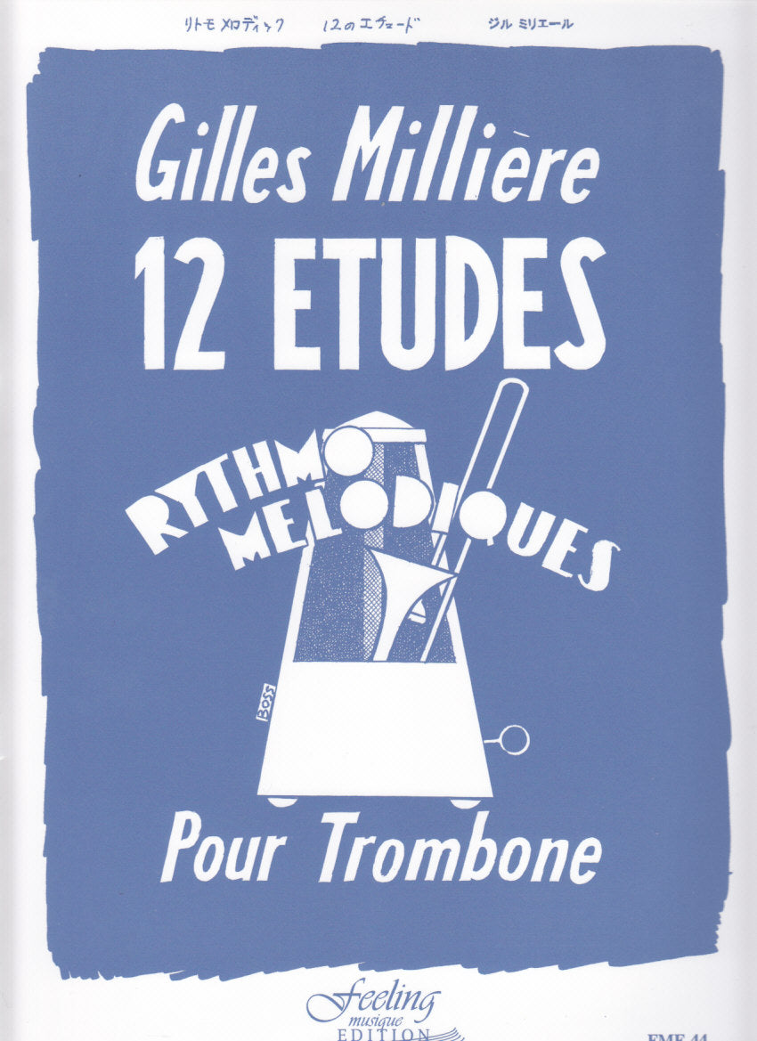 Milliere, 12 Etudes Rythmo Melodiques (Feeling Musique)