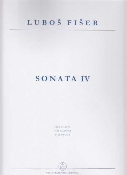Fiser, Sonata No. 4 (1962-64) (Barenreiter Praha)