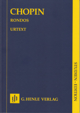 Chopin, Rondos op. 1, 5, 16, 73a (Henle)