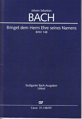 Bach, Cantata No.148 (Carus)