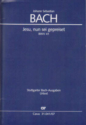 Bach, Cantata No. 41 (Carus)