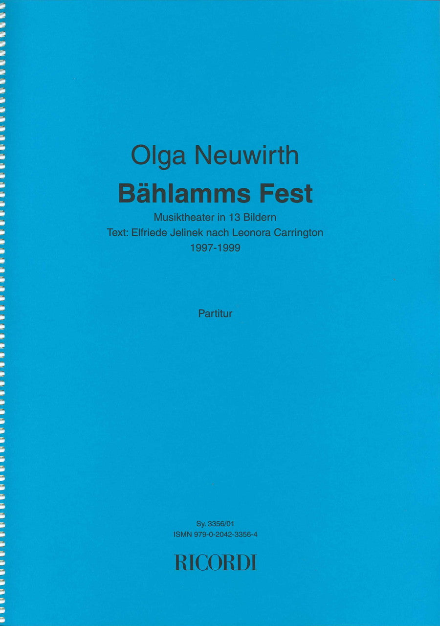 Neuwirth, Bahlamms Fest (Ricordi)
