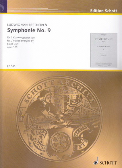 Beethoven/Liszt, Symphony No. 9 (Schott)