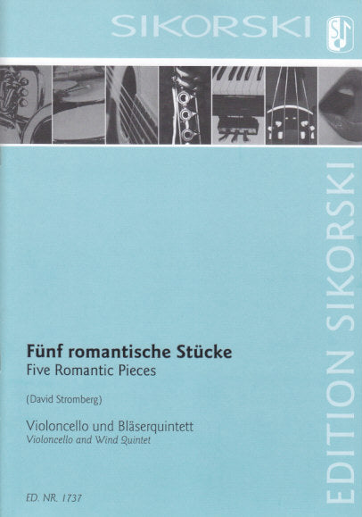 5 Romantische Stucke (Vc,Fl,Ob,Cl,Bn,Hn) (Sikorski)