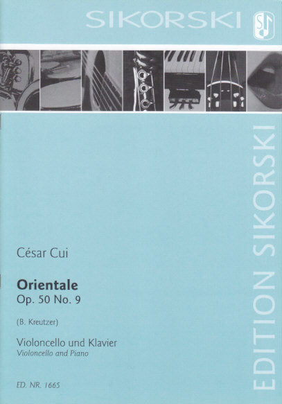Cui, Orientale op. 50/9 (Sikorski)
