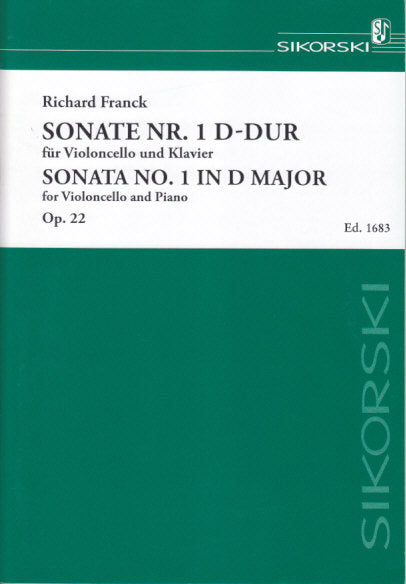 Franck,R., Sonate Nr. 1 D-dur, op. 22 (Sikorski)