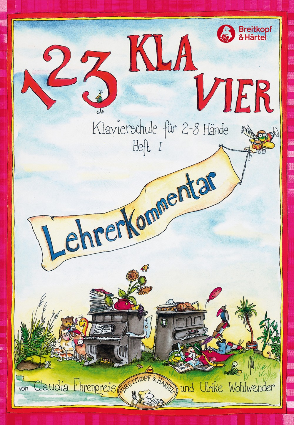 1 2 3 Klavier Lehrerkommentar zu Heft 1 (Breitkopf)