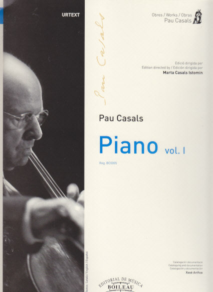 Casals, Piano 1 (Obres 5) (Boileau)