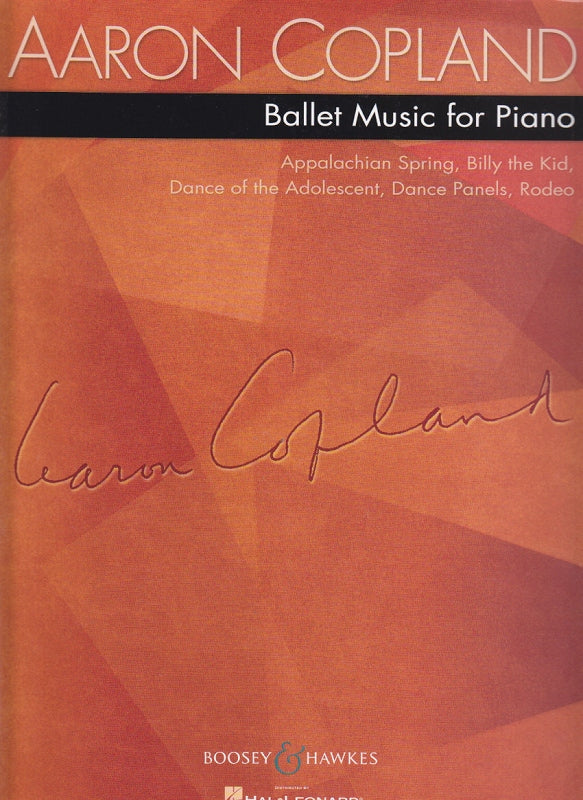 Copland, Ballet Music for Piano (Boosey)