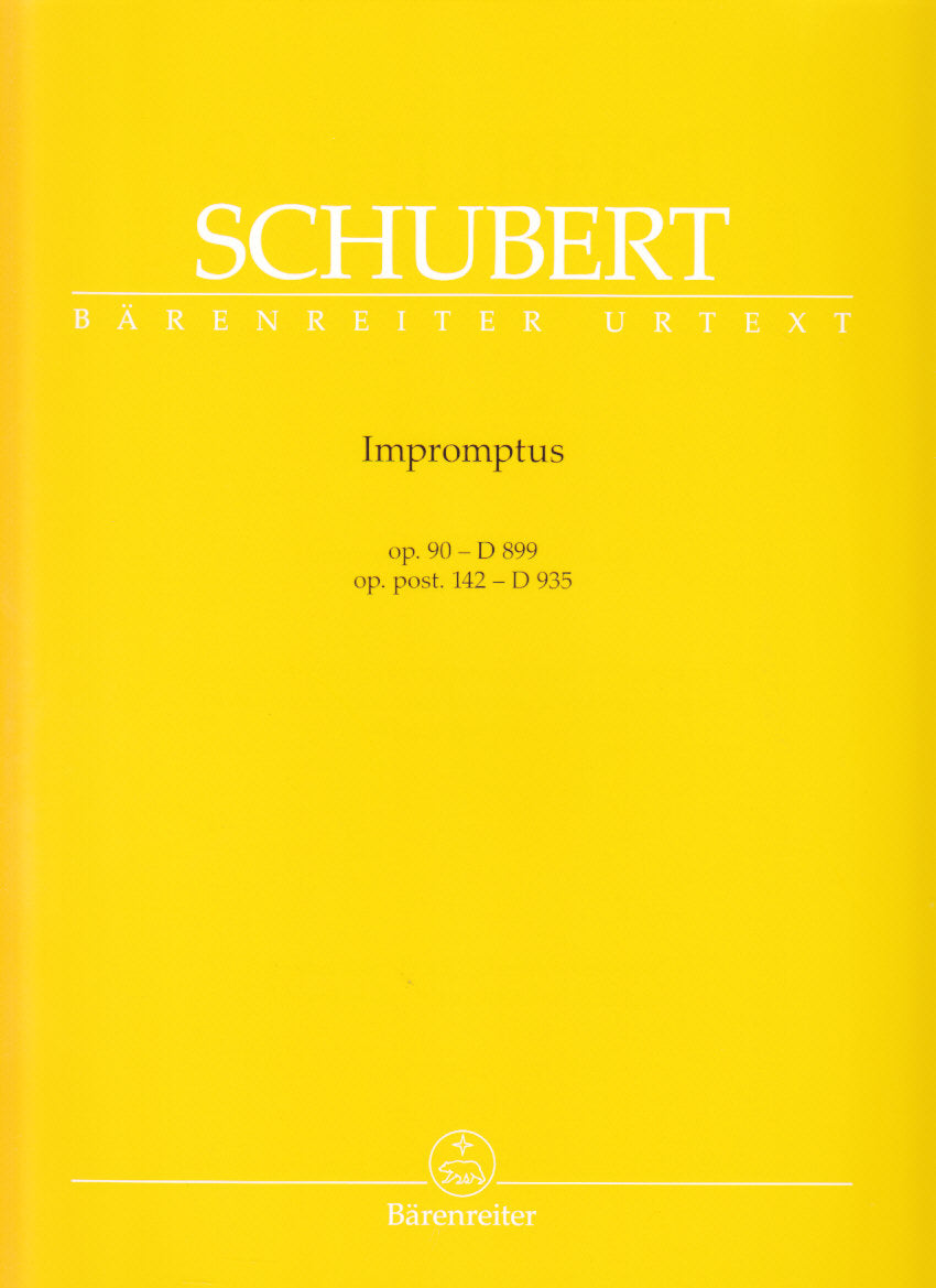 Schubert, Impromptus D 899, 935 (rev.) (Barenreiter)