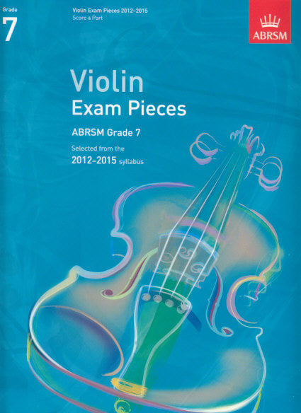 Violin Exam Pieces 2012-2015, Grade 7 (Associated Board (ABRSM))