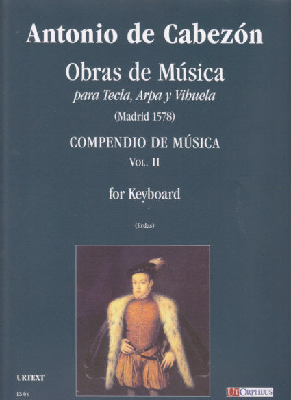Cabezon, Obras de musica 2 (Ut Orpheus)
