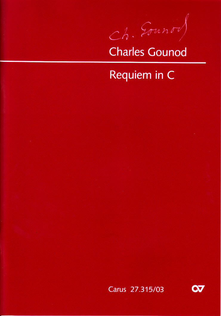 Gounod, Requiem in C (Vocal Score) (Carus)
