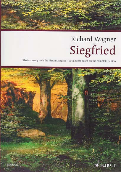 Wagner, WWV 86c Siegfried (Schott)