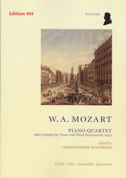 Mozart, Piano Quartet after KV 452 (Edition HH)