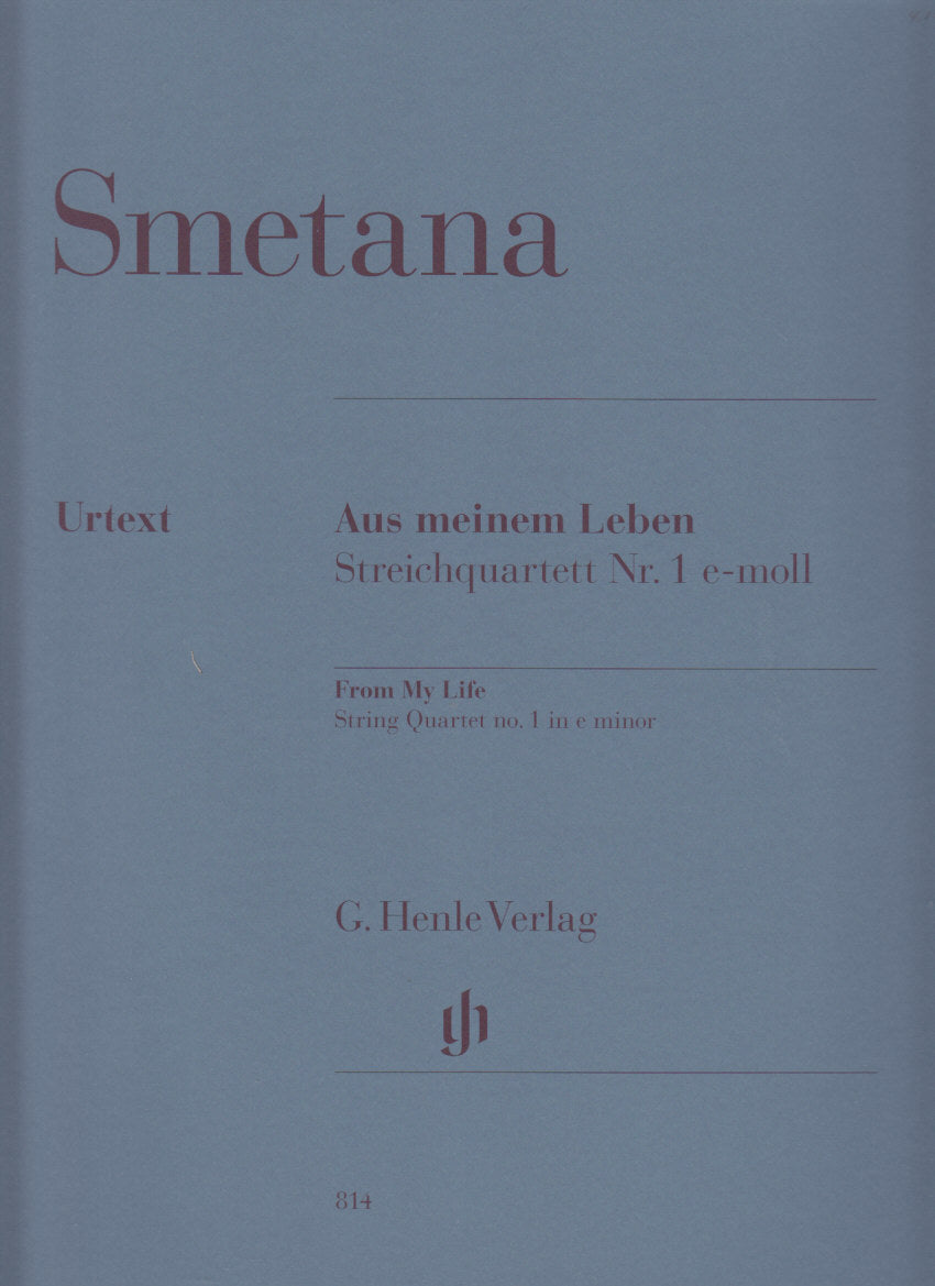 Smetana, String Quartet No. 1 in e (Henle)