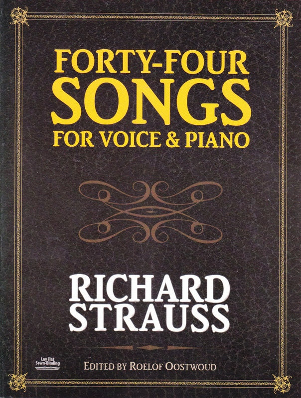 Strauss, 44 Songs for Voice and Piano (Dover)