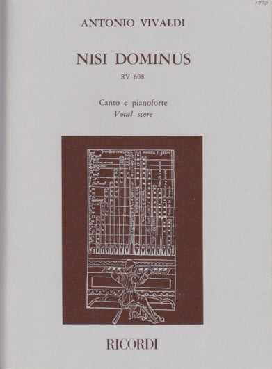 Vivaldi, Nisi Dominus RV 608 (Ricordi)