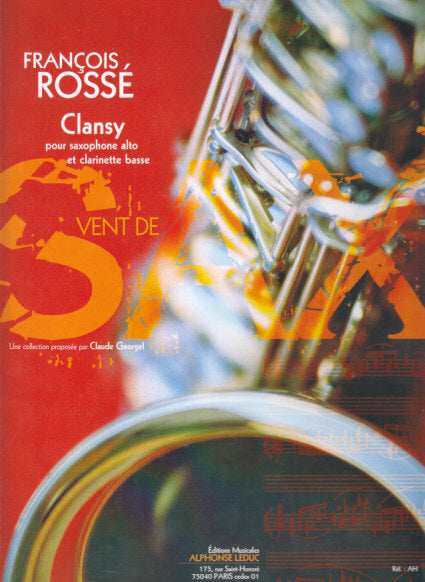Rosse, Clansy (ASax,BsCl) (Leduc)