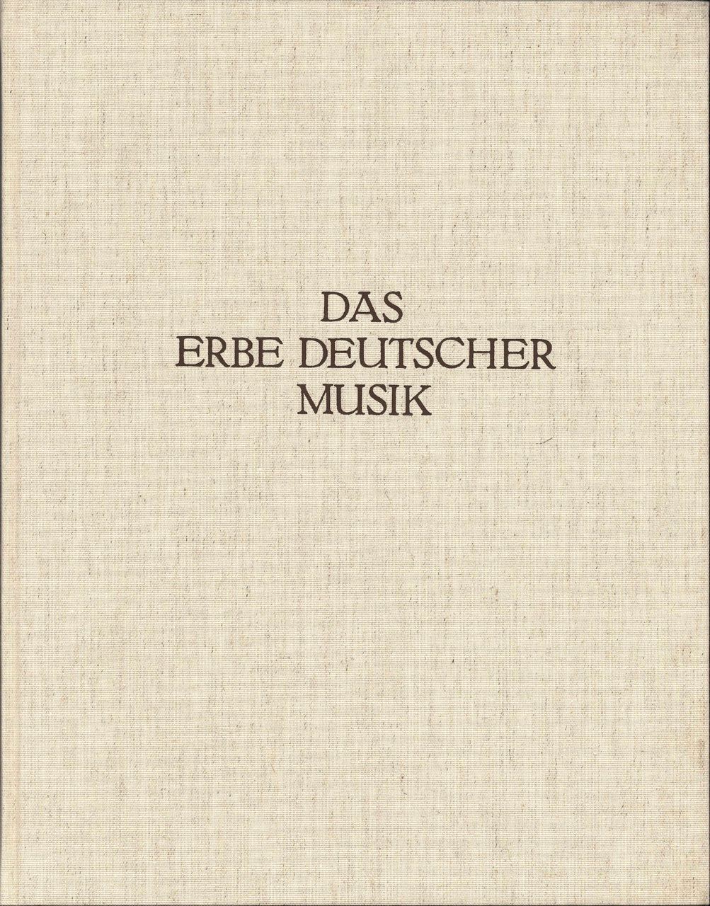 Erbe deutscher Musik 114 (Breitkopf)