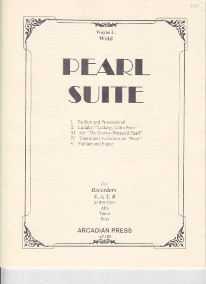 Wold, Pearl Suite (Arcadian Press)