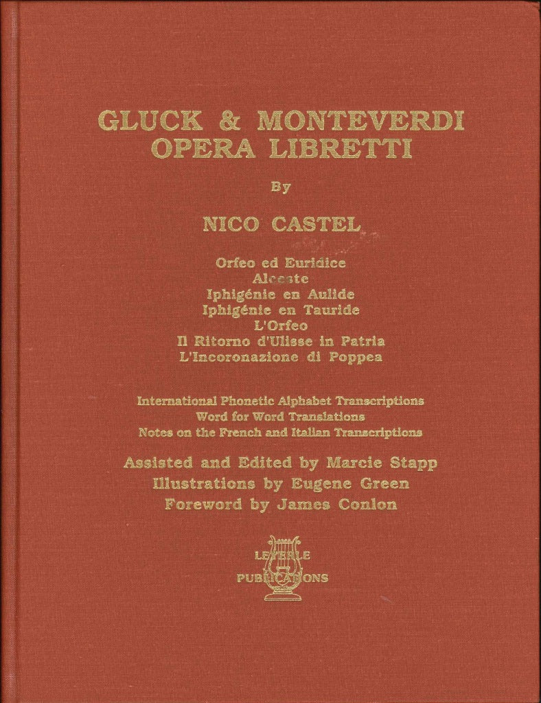 Gluck & Monteverdi Opera Libretti 1 (Leyerle Publications)