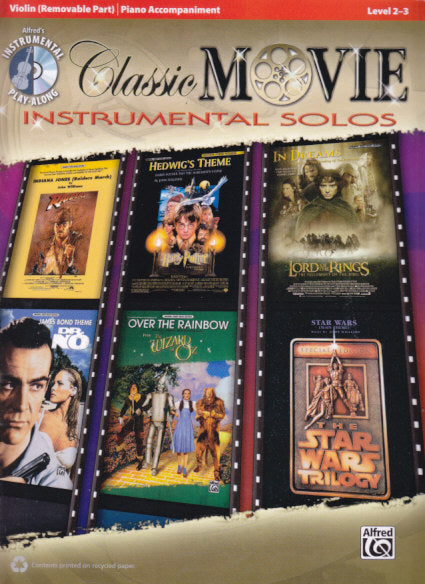 Classic Movie Instrumental Solos (+CD) (Alfred)