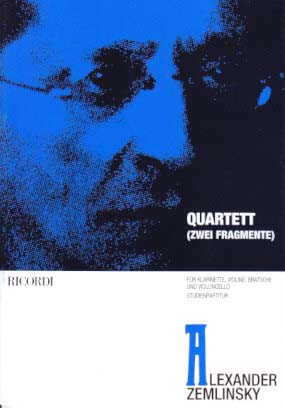 Zemlinsky, Quartett (1938/39) (Cl,Str) (Ricordi)