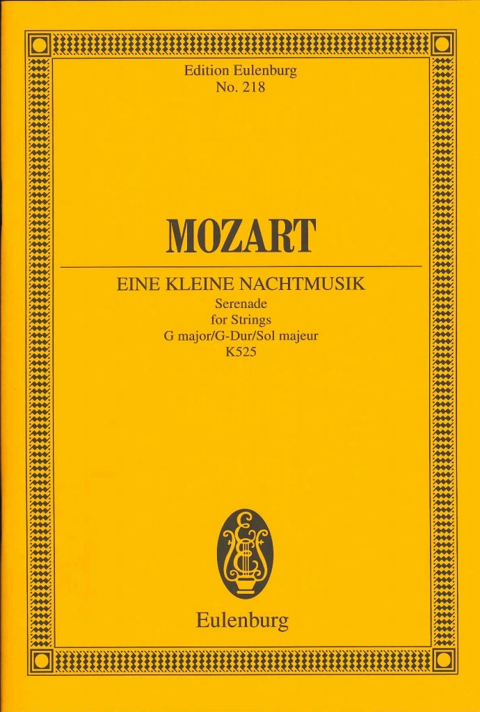 Mozart, Eine kleine Nachtmusik KV 525 (Eulenburg)