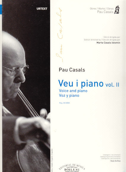 Casals, Veu i piano 2 [Cat/F] (Boileau)