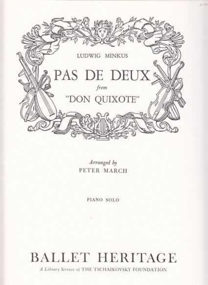Minkus. Don Quixote, Pas de deux (Forberg)