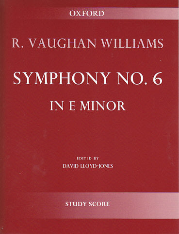 Vaughan Williams, Symphony 6 Study Score (Oxford University Press)