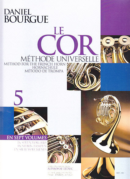 Bourgue, Cor, Methode universelle, 5 (Leduc)