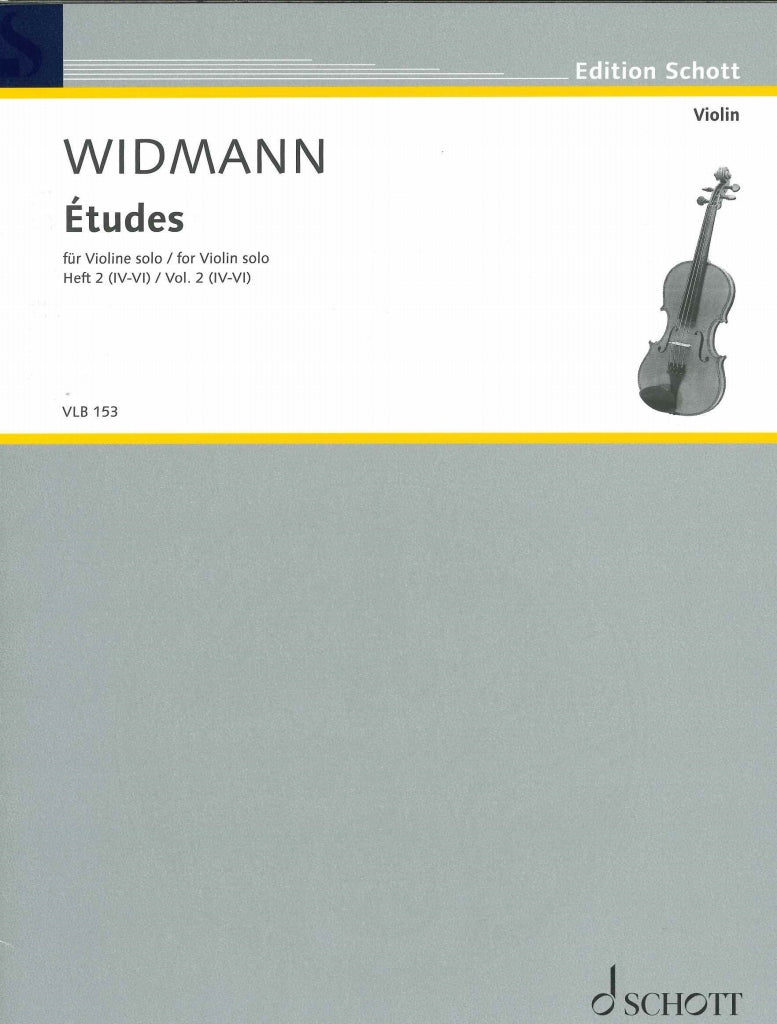 Widmann, Etudes, 2: 4-6 (Schott)